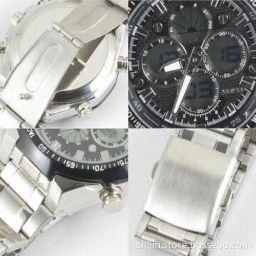 Metal Sports Watch with Japan Movement, Digital Smart and Customized
